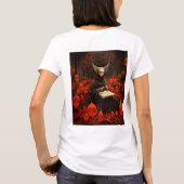 本の癒し手 - 超現実主義芸術 Tシャツ (裏面)