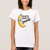 本の発禁バナナ Tシャツ (正面)