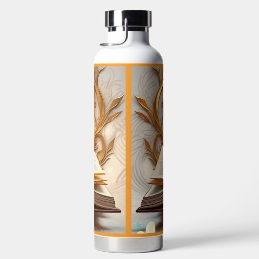 『本の知恵』 ウォーターボトル (右面)