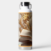 『本の知恵』 ウォーターボトル (正面)