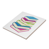 本の積み重カラフルね タイル (側面)