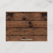 本の素朴カード、赤ちゃんシャワーインサート、カードを持参 エンクロージャーカード (裏面)