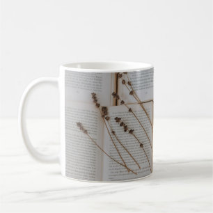 本の花の乾燥 コーヒーマグカップ
