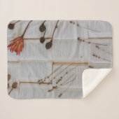 本の花の乾燥 シェルパブランケット (正面(横))