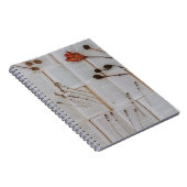 本の花の乾燥 ノートブック (右側)