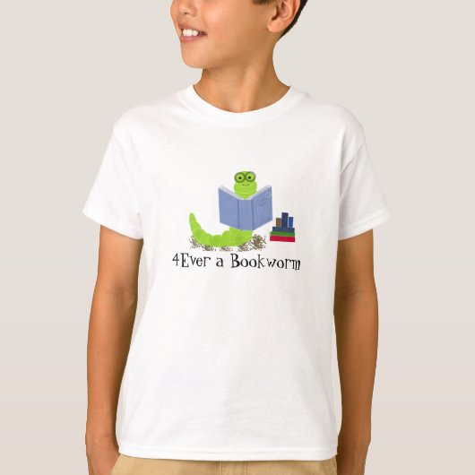 本の虫でいてね Tシャツ (正面)