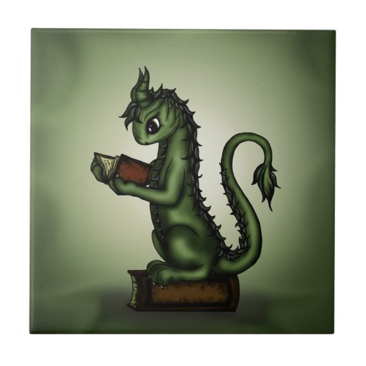 本の虫のドラゴン タイル (正面)