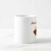 本の虫のマグ コーヒーマグカップ (中央)