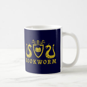 本の虫の紋章のマグ コーヒーマグカップ