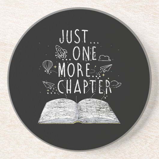 本の虫読だ コースター (正面)