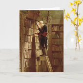 本の虫 カード (黄色い花)