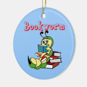 本の虫 セラミックオーナメント (左)