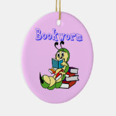 本の虫 セラミックオーナメント (右)