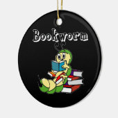 本の虫 セラミックオーナメント (左)