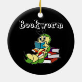 本の虫 セラミックオーナメント (裏面)