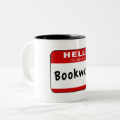 本の虫 ツートーンマグカップ (正面左)