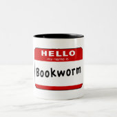 本の虫 ツートーンマグカップ (中央)