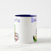 本の虫 ツートーンマグカップ (中央)