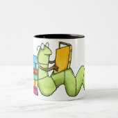 本の虫 ツートーンマグカップ (中央)