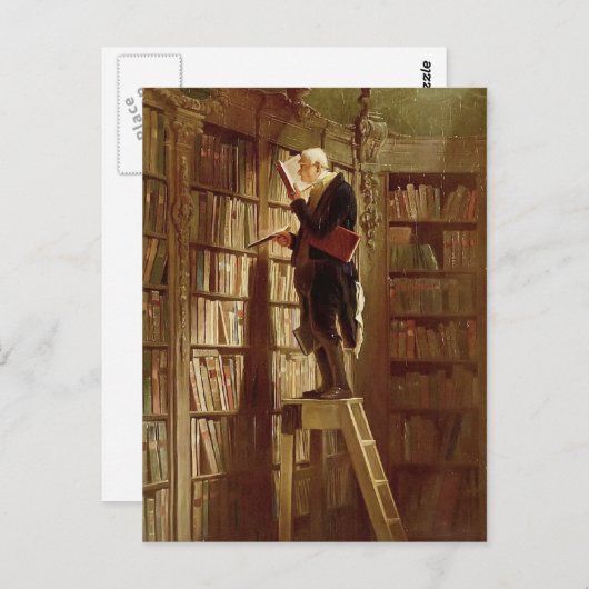 本の虫 ポストカード (正面/裏面)