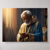 本の行間の知恵の光 ポスター (正面)