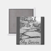 本の表紙を持つべきだという考え マグネット (正面/裏面)