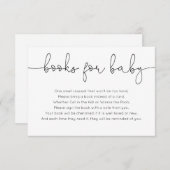 本の要求、カードの代りの男女兼用な本 エンクロージャーカード (正面/裏面)