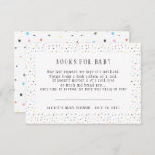 本の要求|一致のベビーシャワーのエンクロージャカード エンクロージャーカード (正面/裏面)