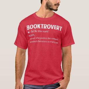 本の詳細おもしろい定義ブックラバーギフト Tシャツ