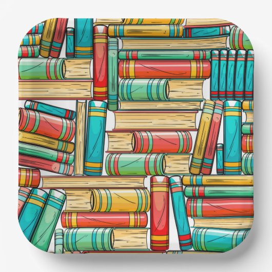 本の誕生日パーティー ペーパープレート (正面)