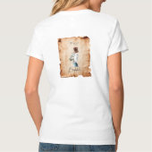 本の読書 Tシャツ (裏面)