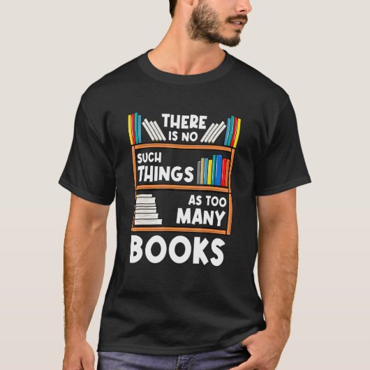 本の読者 読書 Tシャツ (正面)