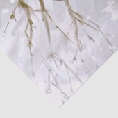 本の贈り物の包みから育つ花の木 薄葉紙 (詳細)