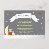 本の赤ちゃんシャワーカードを持って来る エンクロージャーカード (正面)