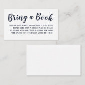 本の赤ちゃんシャワーカードを持って来る エンクロージャーカード (正面/裏面)