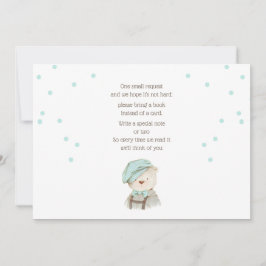 本の赤ちゃんシャワーカードを持って来る 招待状