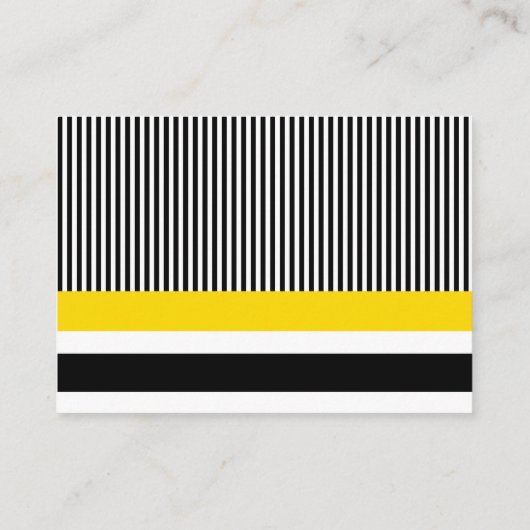 本の赤ちゃんシャワー囲い白黒のプレイド エンクロージャーカード (裏面)