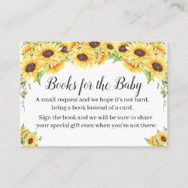 本の赤ちゃんシャワー挿入カードを持って来る プレイスカード