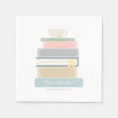 本の赤ちゃんシャワー スタンダードカクテルナプキン (正面)