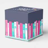 本の赤ん坊シャワー、ブランチと本男女兼用、 フェイバーボックス (裏面サイド)