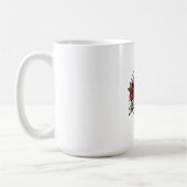 本の魔女クラブの猫のロゴ コーヒーマグカップ (左)