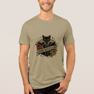 本の魔女クラブの猫のロゴ トライブレンドTシャツ