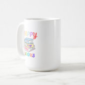 本の100日学校生活おめでとう コーヒーマグカップ (正面左)