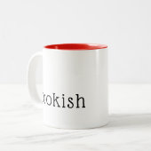 本の | ツートーンマグカップ (正面左)