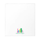 本の ノートパッド (正面)