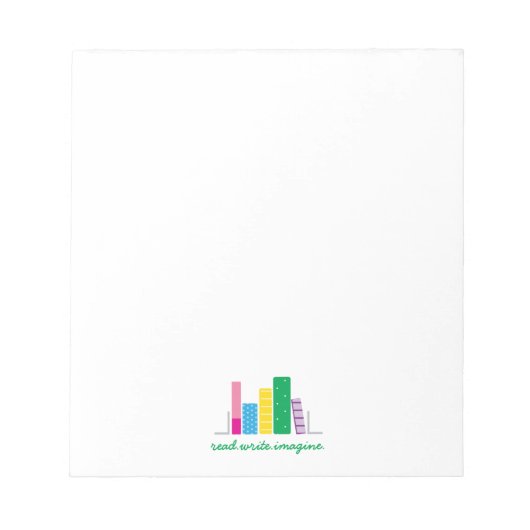 本の ノートパッド (正面)