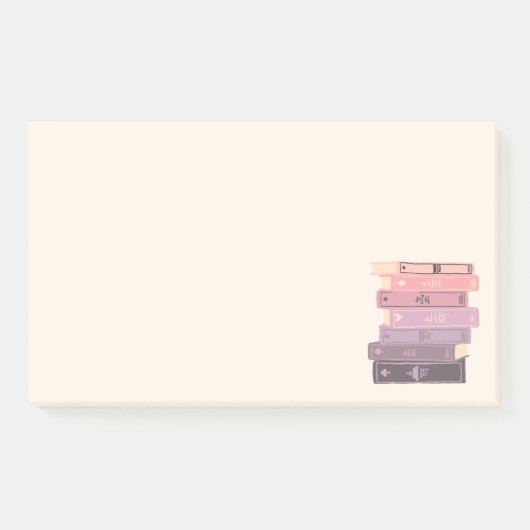 本の ポストイット (正面)