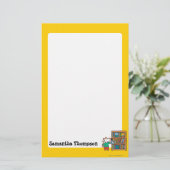 本のMaisyそして本だな 便箋 (スタンド正面)