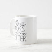 本はいつも好い コーヒーマグカップ (正面左)