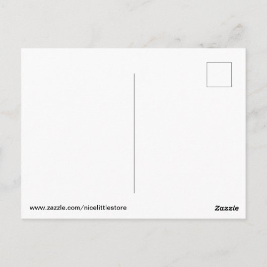 本はがき ポストカード (裏面)